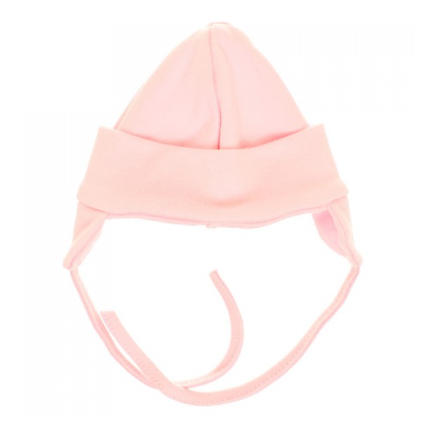 Cepurīte ar "ausīm" PINK (40/62 cm) V4602-Bērnu apģērbi-bebis.lv
