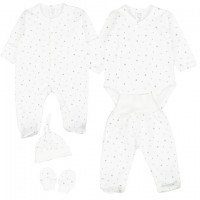 Komplekts-pūriņš 5 el. SMALL STARS 62 cm V8716