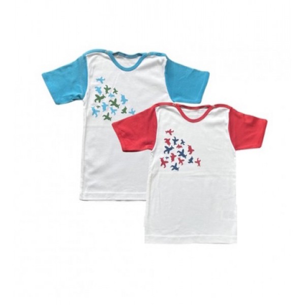 T-krekls trikotāžas PLANES A45 (122,128)-Bērnu apģērbi-bebis.lv
