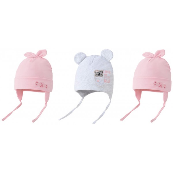Double-layer cap, 48–50 cm, CDS-018-Children's clothing-bebis.lv