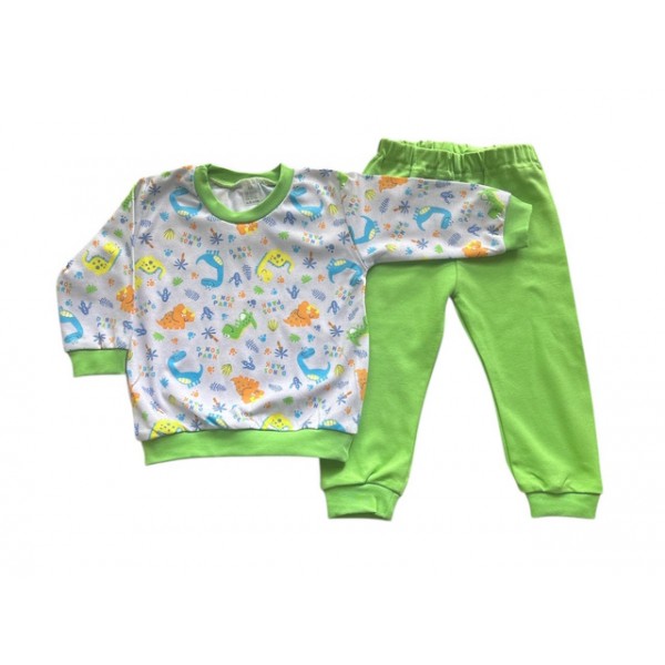 Bērnu pidžama Dino 86 cm (630) Bērnu pidžama Dino 86 cm (630)-Bērnu apģērbi-bebis.lv