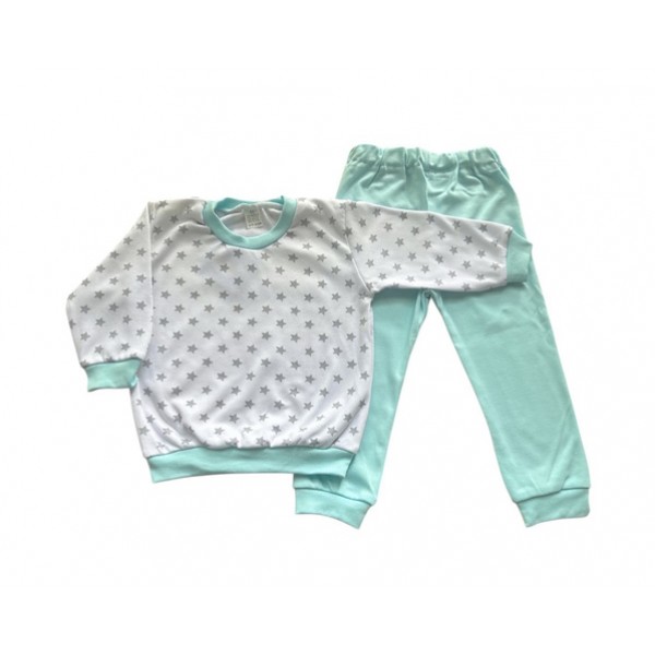 Пижама Green Stars 110 cm (632) Пижама Green Stars 110 cm (632)-Детская одежда-bebis.lv