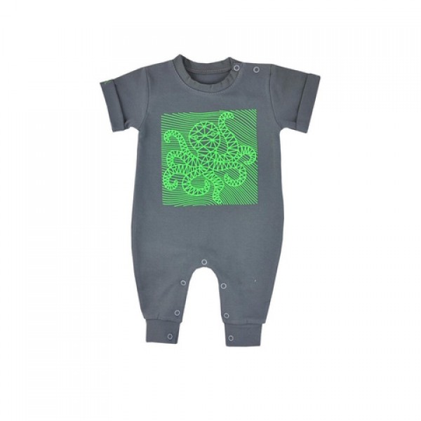 Rompers OCTOPUS 74 cm 08-535 grey Rompers OCTOPUS 74 cm 08-535 grey-Bērnu apģērbi-bebis.lv