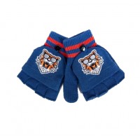 Cimdiņi 5P ar "kapucīti" MITTENS R-127 blue (14)