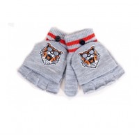 Cimdiņi 5P ar "kapucīti" MITTENS R-127 grey (14)