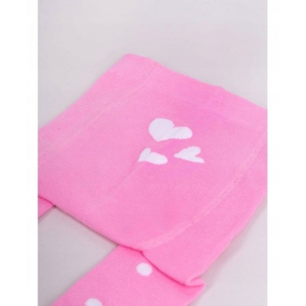 Zeķubikses 80-86 cm RAB-0003 white heart-zeķes,zeķubikses,legingi-bebis.lv