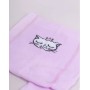 Zeķubikses 80-86 cm RAB-0003 violet cat-zeķes,zeķubikses,legingi-bebis.lv