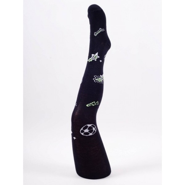 Колготки 104/110 cm RAB-0003 black cool-носки, колготки, легинсы-bebis.lv