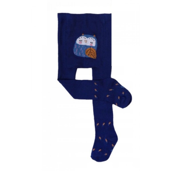 Zeķubikses 92/98 cm RAB-0004 blue owl-zeķes,zeķubikses,legingi-bebis.lv