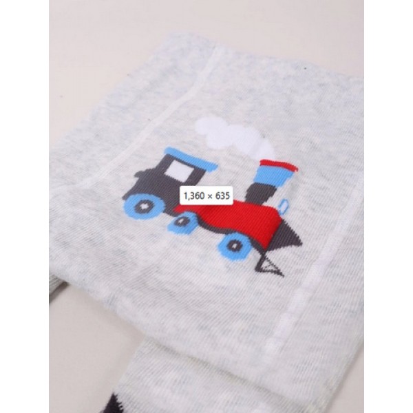 Колготки для ползания 86/92 cm RAB0025 grey loco-носки, колготки, легинсы-bebis.lv