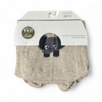 Колготки для ползания 68/74 RAB-0025 beige elephant