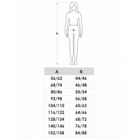 Zeķubikses ar bikšturiem RAB-0047 BLACK