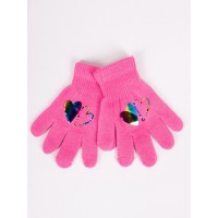 Cimdiņi 5P HOLOGRAM RED-0068 GIRL