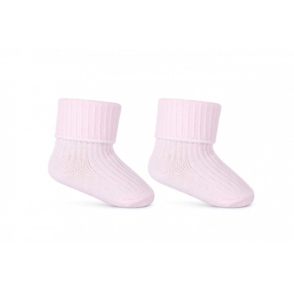 Zeķes mazuļiem 3-6m, SK-18 PINK-Bērnu apģērbi-bebis.lv