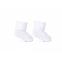 Zeķes mazuļiem 0-3m, SK-18 WHITE