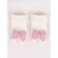 Zeķes frotē 3D SK-49 GIRL beige