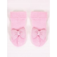 Zeķes frotē 3D SK-49 GIRL pink