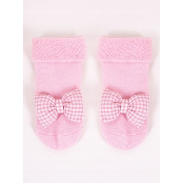 Zeķes frotē 3D SK-49 GIRL pink-zeķes,zeķubikses,legingi-bebis.lv