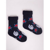 Носки фроте 31/34 SKF-0003 black stars