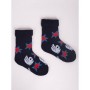 Zeķes frotē 31/34 SKF-0003 black stars-zeķes,zeķubikses,legingi-bebis.lv