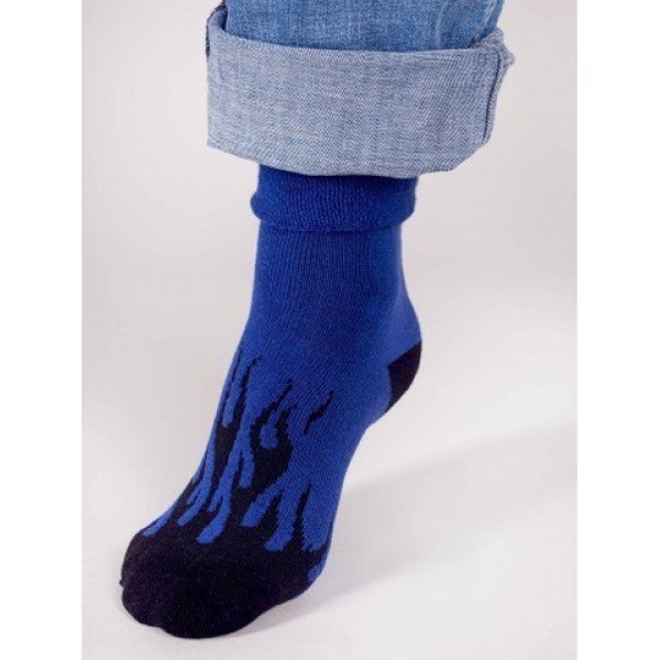 Zeķes frotē 31/34 SKF-0003 blue flame-zeķes,zeķubikses,legingi-bebis.lv