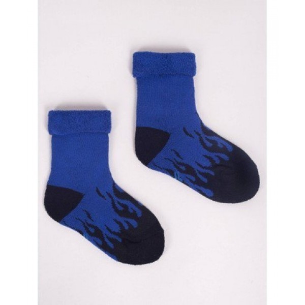 Zeķes frotē 31/34 SKF-0003 blue flame-zeķes,zeķubikses,legingi-bebis.lv