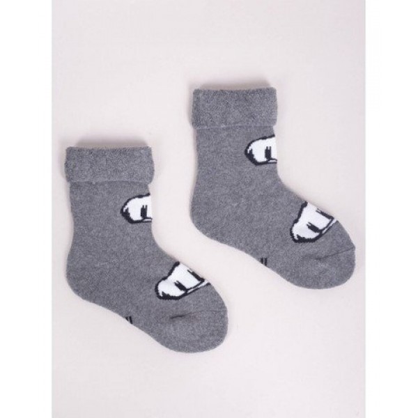 Zeķes frotē 31/34 SKF-0003 grey bunch-zeķes,zeķubikses,legingi-bebis.lv