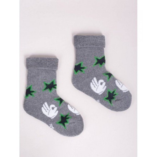 Zeķes frotē 31/34 SKF-0003 grey stars Zeķes frotē 31/34 SKF-0003 grey stars-zeķes,zeķubikses,legingi-bebis.lv