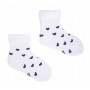 Zeķes frotē 31/34 SKF-0003 white hearts-zeķes,zeķubikses,legingi-bebis.lv