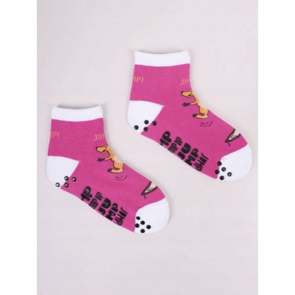 Zeķes batutiem TRAMPOLINE ABS SKS-0021 GIRL (27-38)-zeķes,zeķubikses,legingi-bebis.lv