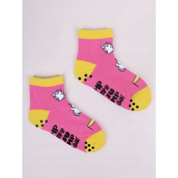 Zeķes batutiem TRAMPOLINE ABS SKS-0021 GIRL (27-38)-zeķes,zeķubikses,legingi-bebis.lv