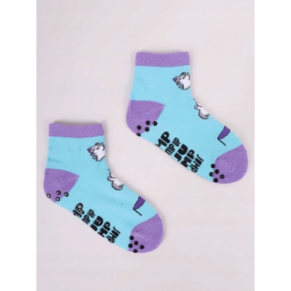 Zeķes batutiem TRAMPOLINE ABS SKS-0021 GIRL (27-38)-zeķes,zeķubikses,legingi-bebis.lv