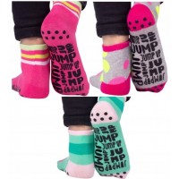 Zeķes batutiem TRAMPOLINE ABS SKS-0021 GIRL 