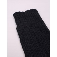 Adītie getri SOC-0007 black  Adītie getri SOC-0007 black