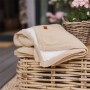 Вязаное одеяло с утеплением 75х100 см Babyono 1659/02-Постельные принадлежности-bebis.lv