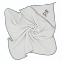 Dvielis ar kapuci WOLF 80x80 cm BL218
