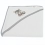 Hooded Towel  WOLF 100x100cm BL226-Vannošana un peldēšana-bebis.lv
