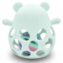Silicone toy with a rattle BEAR BL258-MAZUĻIEM (~0-5 gadi)-bebis.lv