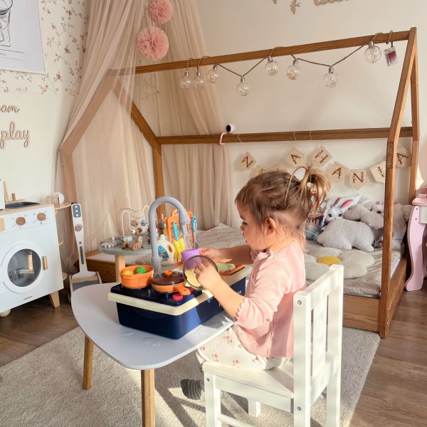 WOOPIE 2-in-1 Kitchen Sink for Kids-Rotaļlietas-bebis.lv