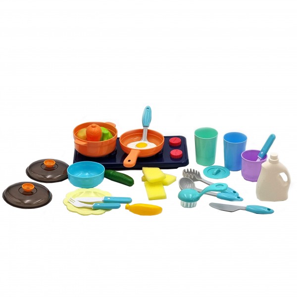 WOOPIE 2-in-1 Kitchen Sink for Kids-Rotaļlietas-bebis.lv