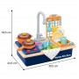 WOOPIE 2-in-1 Kitchen Sink for Kids-Rotaļlietas-bebis.lv