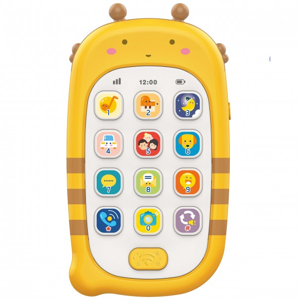 WOOPIE BABY Interactive Phone with Sounds-MAZUĻIEM (~0-5 gadi)-bebis.lv