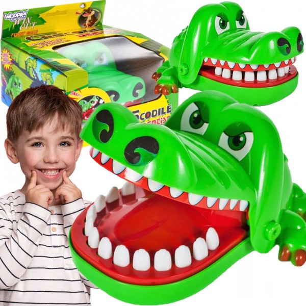 Аркадная игра WOOPIE «Кусающийся крокодил» 48389-Игрушки-bebis.lv