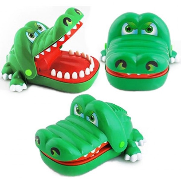Аркадная игра WOOPIE «Кусающийся крокодил» 48389-Игрушки-bebis.lv