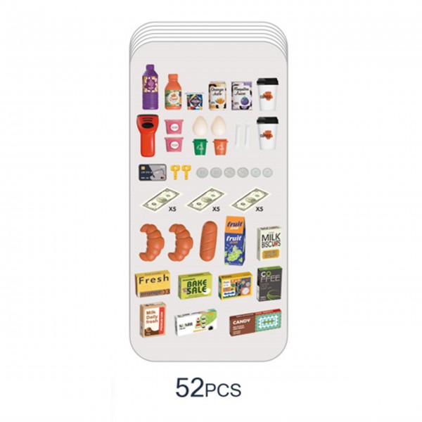 WOOPIE Interactive Supermarket for Children Accessories-Rotaļlietas-bebis.lv