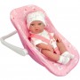 Кукла WOOPI ROYAL Baby Doll 30,5 см + розовая переноска--bebis.lv