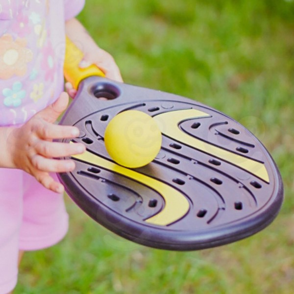 WOOPIE Rocket with Foam Ball and Shuttlecock - Beach and Garden Set--bebis.lv