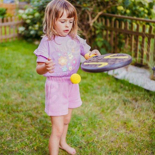 WOOPIE Rocket with Foam Ball and Shuttlecock - Beach and Garden Set--bebis.lv