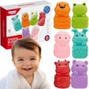 Woopie Toys Mīksto sensorisko dzīvnieku komplekts