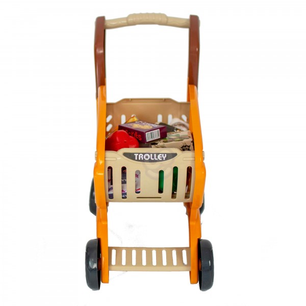 WOOPIE Shopping Cart for Children Movable Parts + 42 Accs.-Rotaļlietas-bebis.lv